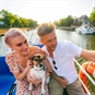 York City River Cruises - Dog on the sightseeing boat